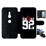 Etui a rabat pour xperia xz2 - unkut haut de seine 92 - simili - cuir - noir