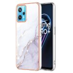 Etui pour realme 9 pro plus 5g pare - chocs doux motif de marbre slim tpu protection - blanc Etui pour realme 9 pro plus 5g pare - chocs doux motif de marbre slim tpu protection - blanc