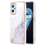 Etui pour realme 9i protection motif de marbre pare - chocs doux slim tpu - blanc Etui pour realme 9i protection motif de marbre pare - chocs doux slim tpu - blanc