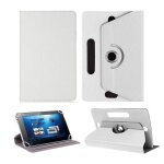 Etui rotatif en simili cuir pour archos 101e neon hxd - 1072 10. 1  blanc