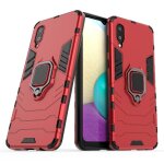 Etui pour samsung galaxy a02 anneau rotatif a 360 � couverture antichoc protection militaire contre les ...