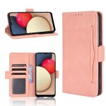 Etui pour samsung galaxy a02s porte - cartes amovible rglable fermeture magntique couverture de portefeuille ...