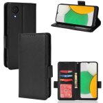 Etui pour samsung galaxy a03 core cuir pu boucle lat�rale magn�tique titulaire de fentes pour cartes ...