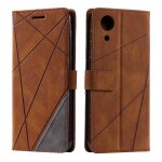 Etui pour samsung galaxy a03 core cuir pu porte - cartes kickstand antichoc magn�tique portefeuille flip ...