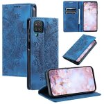 Etui pour samsung galaxy a12 4g / 5g couverture antichoc cuir pu insertion de carte boucle lat�rale protection ...