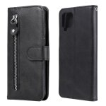 Etui pour samsung galaxy a12 5g supports de fente pour carte housse de protection cuir fermeture eclair ...