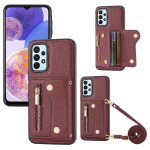 Etui pour samsung galaxy a23 4g mini sac a dos fentes pour cartes grande capacit lger longue sangle ...