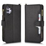 Etui pour samsung galaxy a32 5g magntique pu cuir flip titulaire de la carte portefeuille a fermeture ...