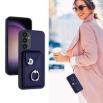 Etui pour samsung galaxy a54 5g supports de fente pour carte housse de protection sangle a main cuir ...