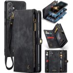 Etui pour samsung galaxy a55 forte magnétique tpu pc fermeture eclair en cuir fait main portefeuille ... Etui pour samsung galaxy a55 forte magnétique tpu pc fermeture eclair en cuir fait main portefeuille ...