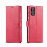Etui pour samsung galaxy a73 5g etui en cuir rabot horizontal texture veau porte - monnaie avec fentes ...