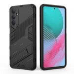 Etui pour samsung galaxy m54 5g kickstand couverture protectrice militaire robuste - noir