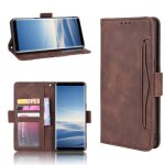 Etui pour samsung galaxy note 8 titulaire de la carte rglable dtachable fermeture magntique couverture ...