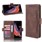 Etui pour samsung galaxy note 9 fermeture magntique titulaire de la carte rglable dtachable couverture ...
