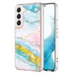 Etui pour samsung galaxy s22 plus 5g motif de marbre protection pare - chocs doux slim tpu - blanc vert ... Etui pour samsung galaxy s22 plus 5g motif de marbre protection pare - chocs doux slim tpu - blanc vert ...