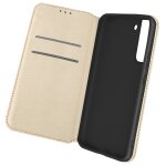 Etui samsung galaxy s22 plus clapet portefeuille fonction support vid�o dor�