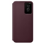 Etui samsung galaxy s22 � fen�tre smart clear view cover orginal bordeaux