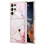 Etui pour samsung galaxy s22 ultra 5g marbre pare - chocs en tpu souple fentes pour cartes portefeuille ... Etui pour samsung galaxy s22 ultra 5g marbre pare - chocs en tpu souple fentes pour cartes portefeuille ...