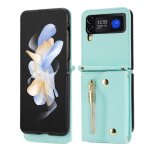 Etui pour samsung galaxy z flip 4 fentes pour cartes grande capacit longue sangle lger mini sac a dos ...
