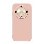 Etui silicone liquide phonecare pour honor magic6 lite - rose