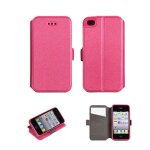 Etui slim book bc3 souple pour samsung galaxy s4 i9500 - rose Etui slim book bc3 souple pour samsung galaxy s4 i9500 - rose