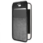 Etui slim folio view articul� noir stand pour iphone 4s