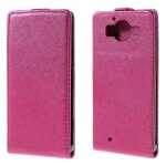 Etui slim fushia � rabat vertical pour microsoft lumia 950