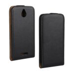 Etui slim luxy cuir noir pour htc desire - 510 rabat vertical Etui slim luxy cuir noir pour htc desire - 510 rabat vertical