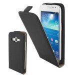 Etui slim luxy noir pour galaxy ace 4 sm - g357