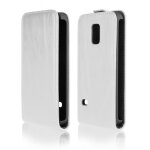 Etui slim � rabat samsung galaxy s5 mini coloris blanc
