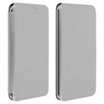 Etui smartphone 3. 8'' � 4. 7'' clapet porte - carte fonction coulissante gris taupe