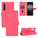 Etui pour sony xperia 1 ii housse de protection coque en cuir folio flip avec porte - cartes kickstand ...