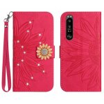 Etui pour sony xperia 1 v couverture de t�l�phone titulaire de la carte carte de cr�dit portefeuille ...
