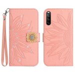 Etui pour sony xperia 10 iii couverture de tlphone coque en tpu antichoc carte de crdit portefeuille ...