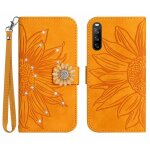 Etui pour sony xperia 10 iii couverture de tlphone coque en tpu antichoc carte de crdit portefeuille ...