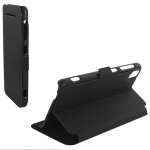 Etui stand � rabat lat�ral coloris noir pour htc desire eye