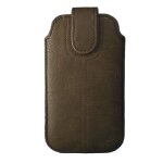 Etui vertical taille iphone 7 languette magn�tique coloris marron