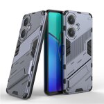 Etui pour vivo y27 4g militaire robuste housse de protection bicelle - gris