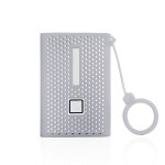 Etui de voyage en silicone pour samsung t7 press, housse de protection pour disques durs ssd externes ...