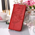 Etui pour xiaomi mi 11t / 11t pro 5g gaufrage papillon couverture rabattable magntique cuir premium ...