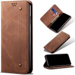 Compatible avec etui xiaomi poco x2, flip jeans portefeuille housse avec fente carte, magntique stand ...