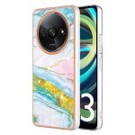 Etui pour xiaomi redmi a3 slim tpu protection pare - chocs doux motif de marbre - blanc vert Etui pour xiaomi redmi a3 slim tpu protection pare - chocs doux motif de marbre - blanc vert