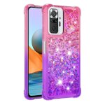Etui pour xiaomi redmi note 10 pro / note 10 pro max cristal brillant bling dr�le paillettes liquides ...