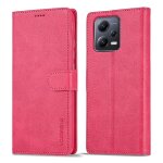 Etui pour xiaomi redmi note 12 pro plus avec titulaire etui en cuir rabot horizontal texture veau porte ...