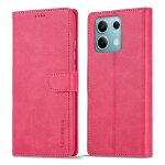Etui pour xiaomi redmi note 13 pro 5g etui en cuir rabot horizontal texture veau avec titulaire porte ...