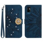 Etui pour zte blade a71 couverture de t�l�phone couverture en cuir pu titulaire de la carte carte de ...