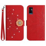 Etui pour zte blade a71 couverture de t�l�phone couverture en cuir pu titulaire de la carte carte de ...