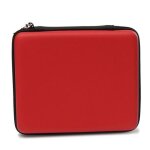 Eva sac etui housse couverture protection rangement pour nintendo 2ds ecouteur rouge red
