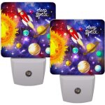 Exploration du systeme solaire veilleuses decoratives enfichables avec capteur automatique intelligent ...