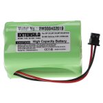 Extensilo batterie compatible avec radio shack 20 - 520, pro - 90 radio talkie - walkie (2200mah, 4, ...